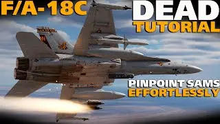 DCS F/A-18C Hornet Tutorial | Making SEAD & DEAD EASY with the AGM-88C's TOO Mode!