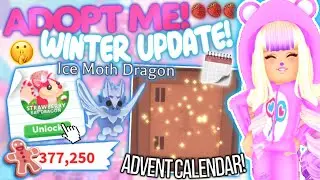 WINTER UPDATE OUT *NOW* IN ADOPT ME! NEW LEGENDARY PETS! 🍰❄️ ADVENT CALENDAR 🗓 & MORE! ROBLOX