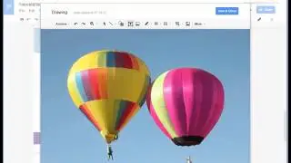 Google Doc Text over Image