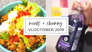 Random Vlog! Meals & Cleaning Supplies | VLOGTOBER 2019 🎃 DAY 30