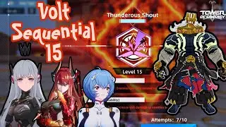 Volt Sequential 15 1m7s. Tower of Fantasy