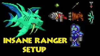Terraria INSANE Ranger Setup! (1.2.4.1)