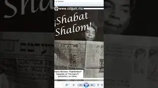 Fotografías memorables Cantinflas leyendo periódico en yiddish #historia #yiddish #cantinflas