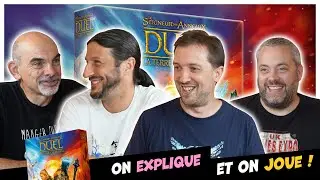 Duel en Terre du milieu, on explique et on joue (avec l'éditeur et les auteurs)