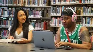Blasting INAPPROPRIATE Songs in the Library PRANK!! PART 2 !!!