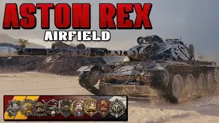 ASTRON Rex 105 mm 💀 Crushing Enemies, Stacking Medals!