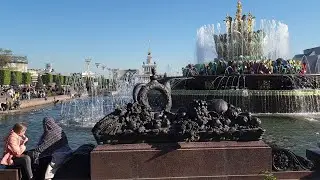 VDNH on Moscow City Day, 875 years | Прогулка по ВДНХ на День города Москвы, 875 лет (10 Sep 2022)