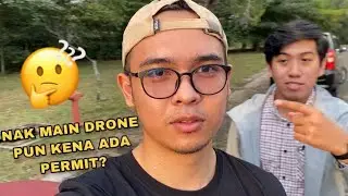NAK MAIN DRONE KENA ADA PERMIT ?? DJI Mavic Mini (Part 2) | VLOG