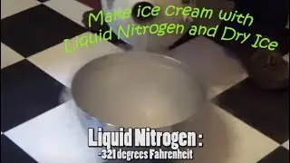 Liquid Nitrogen Ice Cream Social