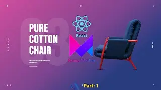 React JS website landing page animation using framer motion | Framer motion with React | #Part-1