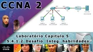 5.4.1.2 Packet Tracer - Skills Integration Challenge CCNA2 CAP.5 PT/BR
