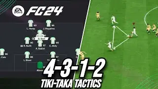 META TIKI-TAKA TACTICS! Best 4312 Custom Tactics EA FC 24
