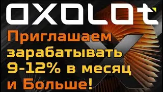AXOLOt  БОЛЬШАЯ ПРЕЗЕНТАЦИЯ Компании Ярослав Дырда Эдвайзер и Анна Глинчук Амбассадор