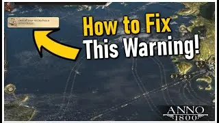 How to Fix Trade Route Warnings in Anno 1800!