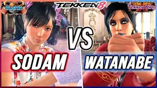 T8 🔥 Sodam (Xiaoyu) vs Watanabe (Azucena) 🔥 Tekken 8