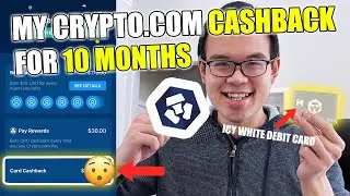 INSANE - My Icy White Crypto.com Visa Cashback Results after 10 months! | RAY'S REVIEW'S