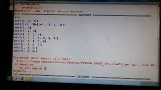 Practical no 9:  Programming with Python