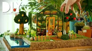 DIY☺︎“あつ森”にドールハウスキットを丁寧に築き上げてみた！How to remake a miniature dollhouse kit 