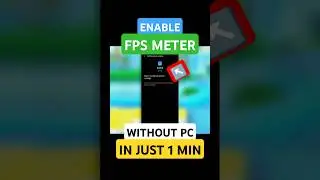 (No PC)Enable FPS METER on any Android Devices for FREE✅