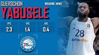 𝐁𝐑𝐄𝐀𝐊𝐈𝐍𝐆 𝐍𝐄𝐖𝐒: Guerschon Yabusele Joins Philadelphia 76ers After Olympics | 2024 NBA Offseason [ᴴᴰ]
