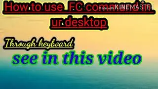 How to use FC command in command prompt (DoS)👍only 2min👍
