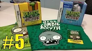 Прохождение игры Plants vs Zombies - Бассейн 1-5 [Nintendo 3DS]