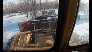 Трактор Кировец. Ремонт. Примеряю бабочку.