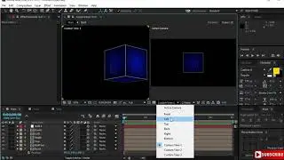 Assembling and Animating the Cube After Effects 3D