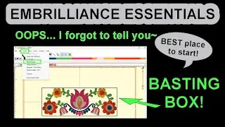 Embrilliance Essentials ONE MORE THING - Basting Box