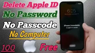 Delete Apple ID | No Password | No Passcode | No Copmuter ||