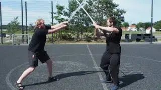 Lightsaber training video