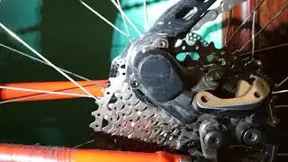 Fatbike Mongoose Argus sport парафин.смазка спустя 180 км