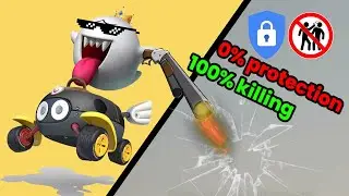 Mario Kart, but ONLY HITTING PEOPLE