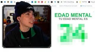 SPREEN HACE un TEST DE EDAD MENTAL