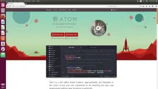 Instalar Atom en Ubuntu