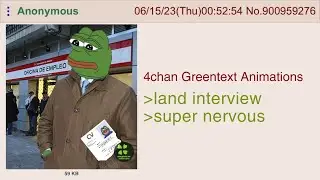 Anon is jobless and desperate | 4chan Greentext Animations