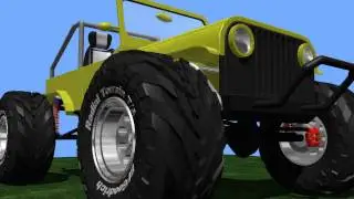 3ds Max Buggy Model WIP #2