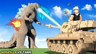 Godzilla vs Tank ! - Panda ile Teardown