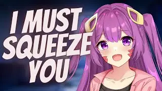 Lamia roomie is desperate to squeeze you (F4A) [ASMR] [Coiling] [Hairplay] [Reverse comfort]