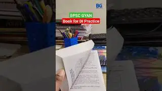 Book to Practice Data Interpretation for 70th BPSC | Bpsc Gyan #shorts #bpsc