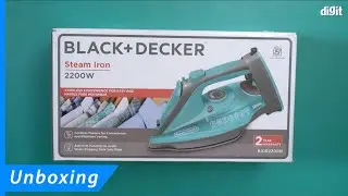 Black+Decker BXIR2201IN 2200W Steam Iron Unboxing