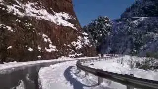 Snowfall in Sapa, Vietnam (2013)