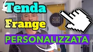 Tenda a Frange personalizzata: una soluzione elegante per nascondere quello che c'è dietro.