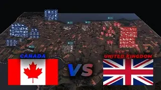 96.000 CANADA vs 96.000 UNITED KINGDOM | WARNO