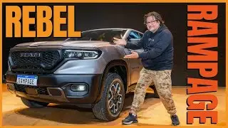 TESTAMOS A RAM RAMPAGE REBEL 2024 - A PICAPE MAIS RÁPIDA DO BRASIL E PREÇO DE MAVERICK - BlogAuto