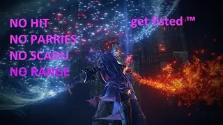 THIS WAS INSANE | Rellana No Hit No Parries No scadu fragments No Items No Summons No range | ER DLC