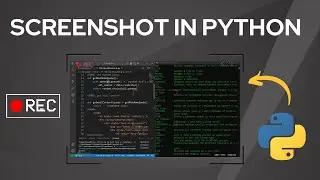 How To Take Screenshot In Python | Take Screenshot In Python | Hindi | By Krishna Sonavane