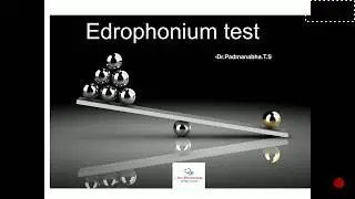 Edrophonium Test / Myasthenic crisis / Cholinergic Crisis