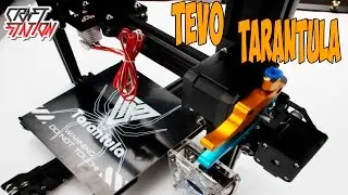 Новый экструдер и рельсы на 3D Принтер Tevo Tarantula