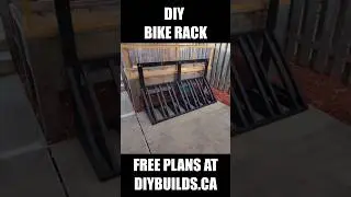 How to Build a Bike Rack #diy #woodworking #shed #build #building #plans #free  #diyprojects